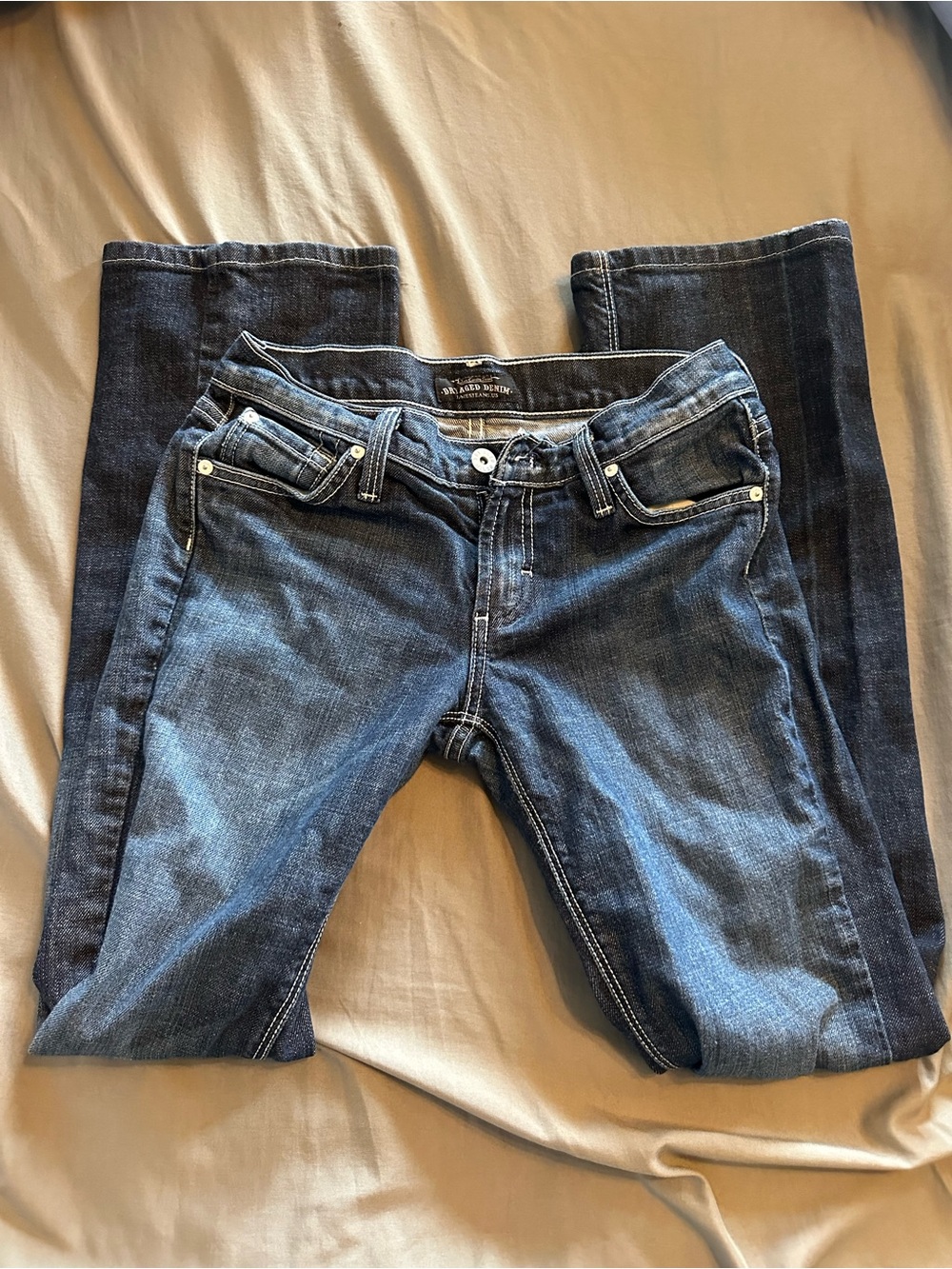 James Jeans Dark Blue Stretch Bootcut Jeans